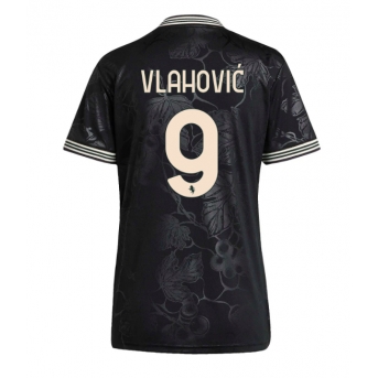 Juventus Dusan Vlahovic #9 Maglia Gara Terza Repliche 2025-26 Donna Maniche Corte